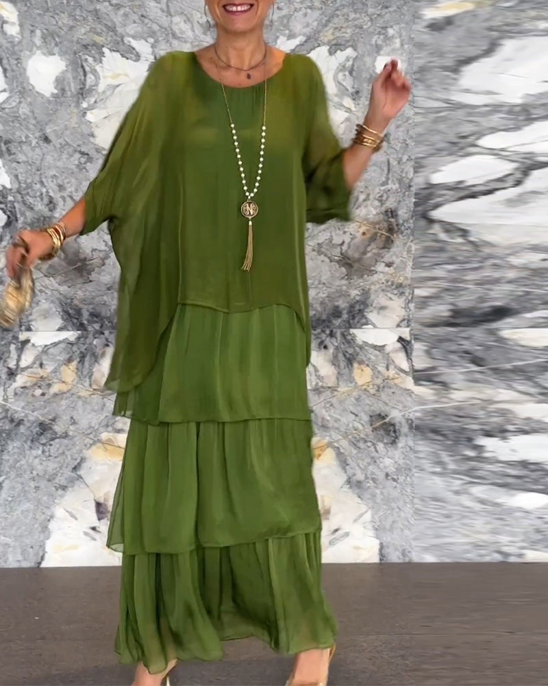 💃 Voľné šaty v umeleckom štýle