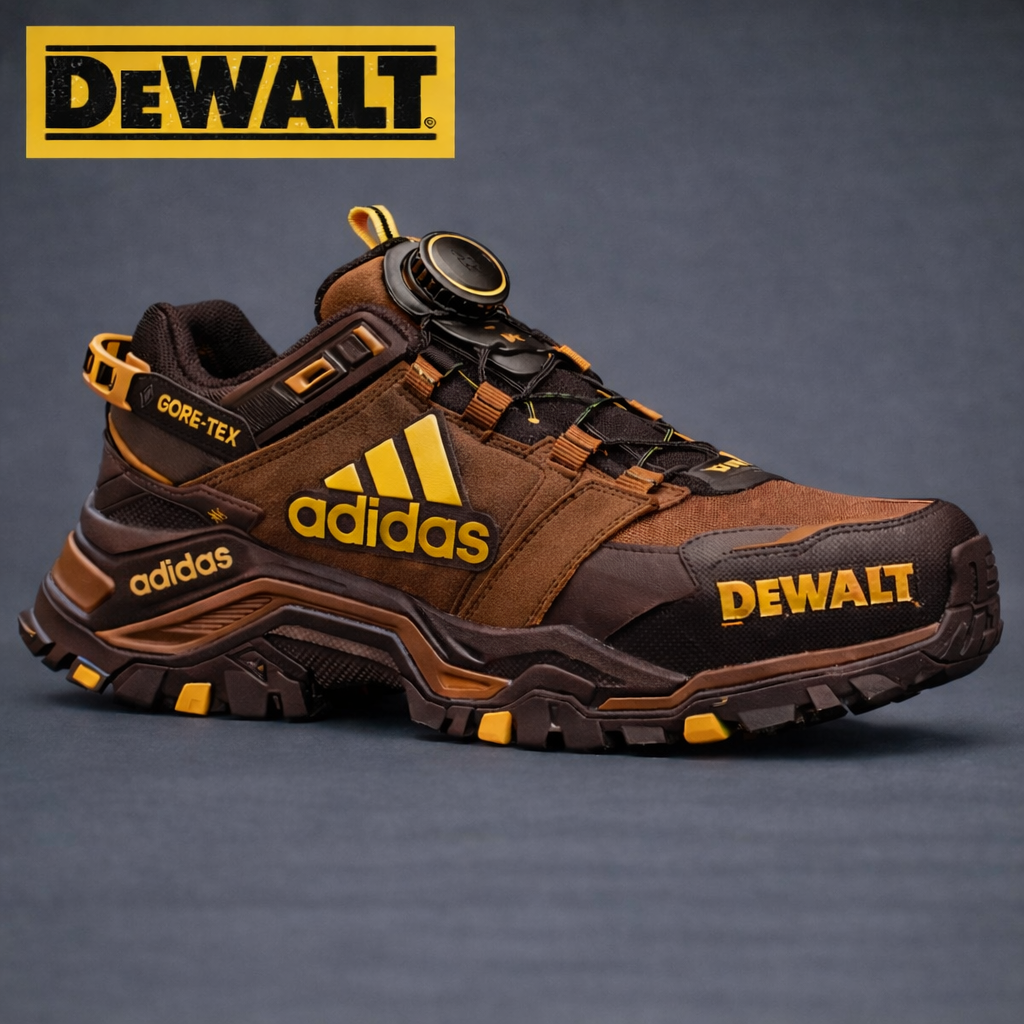 ADIDAS® × DEWALT Profesionálna nepremokavá a priedušná pracovná a turistická obuv pre mužov