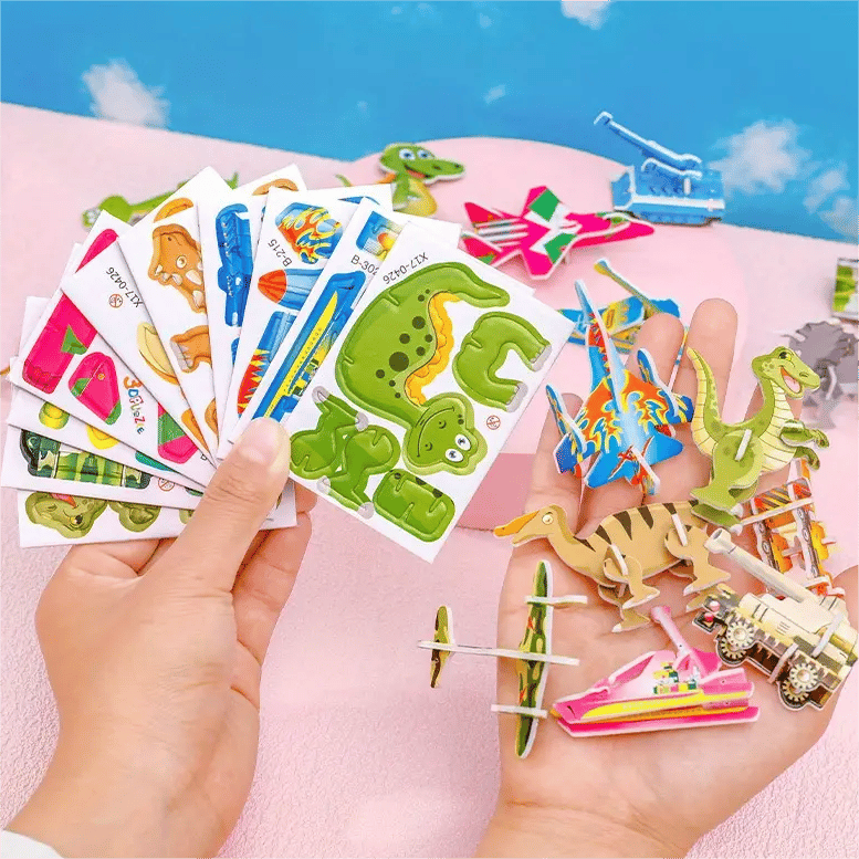 🎁🔥2026 Vzdelávacia 3D kreslená skladačka