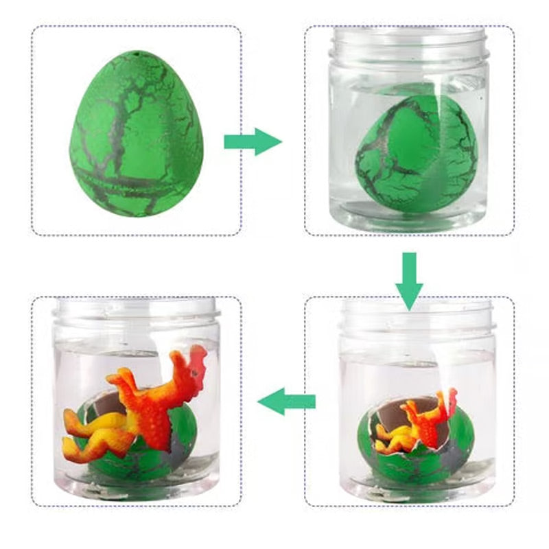 【🎁📿Náhrdelník s ružou zdarma🎁】✨ Vyliahnuté a rastúce dinosaurie vajcia – kúzelná veľkonočná zábava pre deti 🐣🦖💫
