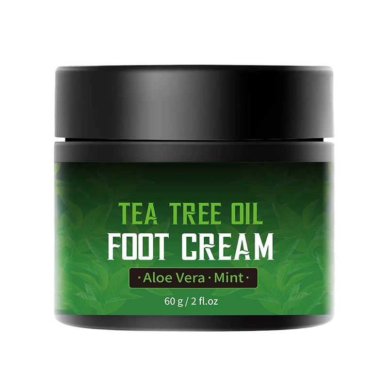 Krém na nohy s tea tree olejem na popraskané paty