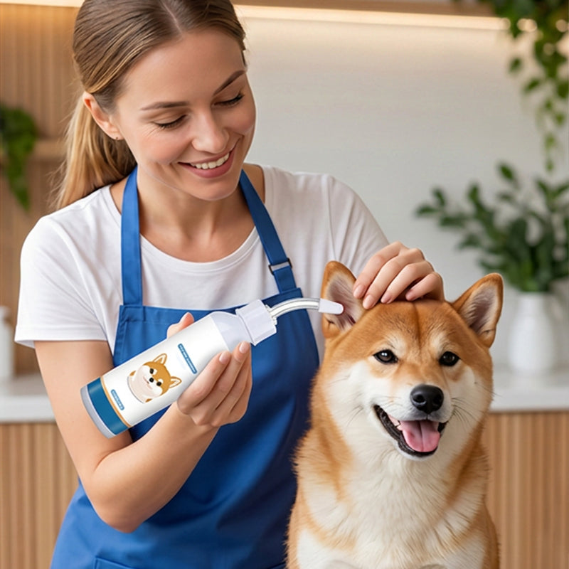 🐶 🧴 Jemný čistič uší pre domácich miláčikov – Upokojuje svrbenie, odstraňuje ušný maz a nepríjemné pachy – Ideálne pre psov a mačky 🐱